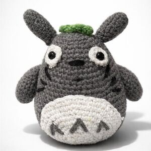 Handmade Crochet Totoro Plush Toy Amirugumi Doll 6-7” Inspired Soft toy